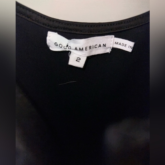 Good American Black Bodysuit - Size 2 - Picture 3 of 4